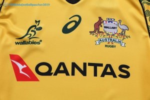 Maillot Rugby Australie 2017 2018 Jaune