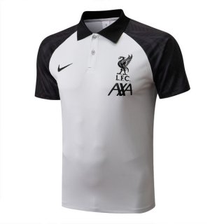 Polo Liverpool 2022 2023 Blanc Polo Liverpool 2022 2023 Blanc