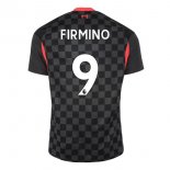 Maillot Liverpool NO.9 Firmino Third 2020 2021 Noir