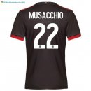 Maillot Milan Third Musacchio 2017 2018