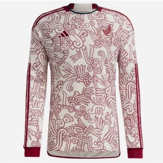 Thailande Maillot Mexique Exterieur ML 2022 2023 Thailande Maillot Mexique Exterieur ML 2022 2023