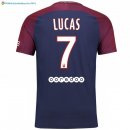 Maillot Paris Saint Germain Domicile Lucas 2017 2018