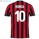 Maillot Milan Domicile Honda 2017 2018