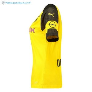 Maillot Borussia Dortmund Domicile Femme 2018 2019 Jaune