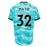 Maillot Liverpool NO.32 Matip Exterieur 2020 2021 Bleu