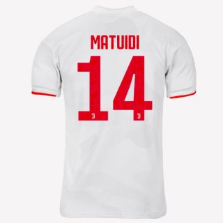 Maillot Juventus NO.14 Matuidi Exterieur 2019 2020 Gris Blanc Maillot Juventus NO.14 Matuidi Exterieur 2019 2020 Gris Blanc