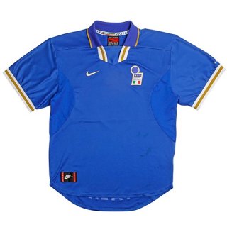 Thailande Maillot Italy Replica Domicile Retro 1996 Bleu Thailande Maillot Italy Replica Domicile Retro 1996 Bleu