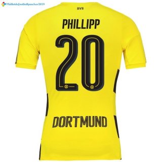 Maillot Borussia Dortmund Domicile Phillipp 2017 2018 Maillot Borussia Dortmund Domicile Phillipp 2017 2018
