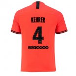 JORDAN Maillot Paris Saint Germain NO.4 Kehrer Exterieur 2019 2020 Orange