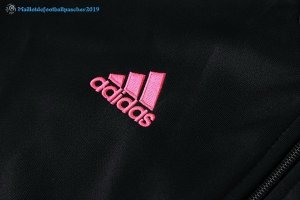 Survetement Manchester United 2018 2019 Noir Gris
