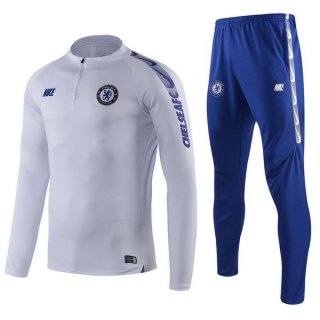 Survetement Chelsea 2019 2020 Gris Bleu