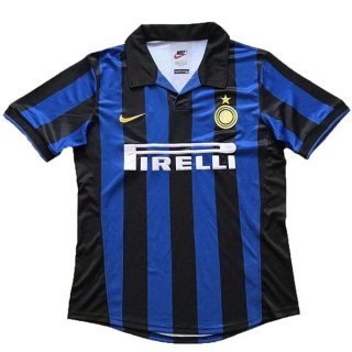 Maillot Inter Milan Domicile Retro 1998/99 Bleu