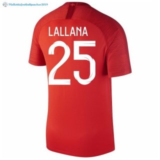 Maillot Angleterre Exterieur Lallana 2018 Rouge Maillot Angleterre Exterieur Lallana 2018 Rouge