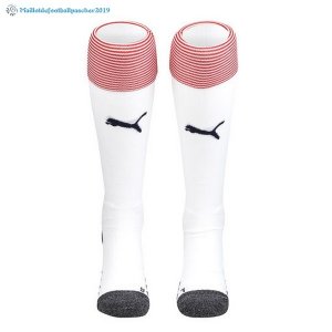 Chaussette Arsenal Domicile 2018 2019 Blanc