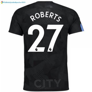 Maillot Manchester City Third Roberts 2017 2018 Maillot Manchester City Third Roberts 2017 2018