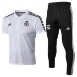 Polo Real Madrid Ensemble Complet 2018 2019 Blanc