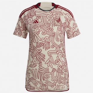 Thailande Maillot Mexique Exterieur Femme 2022 2023 Thailande Maillot Mexique Exterieur Femme 2022 2023