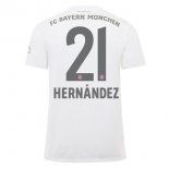 Maillot Bayern Munich NO.21 Hernández Exterieur 2019 2020 Blanc