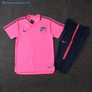 Maillot Entrainement Atletico Madrid Ensemble Complet 2017 2018 Rose