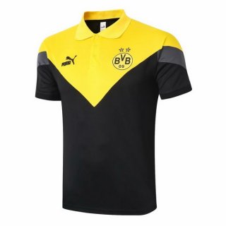 Polo Borussia Dortmund 2020 2021 Jaune Noir