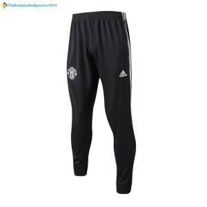 Survetement Manchester United Enfant 2017 2018 Noir Blanc