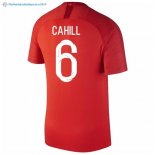 Maillot Angleterre Exterieur Cahill 2018 Rouge