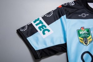 Maillot Cronulla Sharks Edición Conmemorativa 2018 Bleu