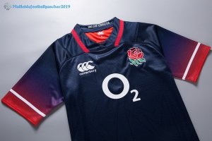 Maillot Rugby Angleterre Exterieur 2017 2018 Bleu