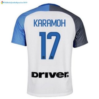 Maillot Inter Exterieur Karamoh 2017 2018