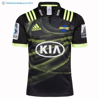 Maillot Rugby Hurricanes Exterieur 2018 Noir