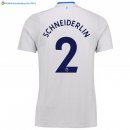 Maillot Everton Exterieur Schneiderlin 2017 2018