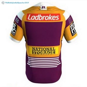 Maillot Rugby Brisbane Broncos 30th Jaune