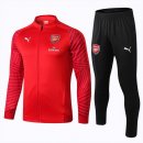 Survetement De Laine Arsenal 2018 2019 Rouge Clair