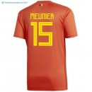 Maillot Belgica Domicile Meunier 2018 Rouge