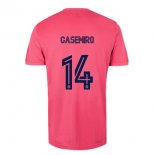Maillot Real Madrid Exterieur NO.14 Casemiro 2020 2021 Rose