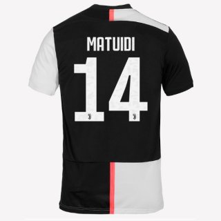 Maillot Juventus NO.14 Matuidi Domicile 2019 2020 Blanc Noir Maillot Juventus NO.14 Matuidi Domicile 2019 2020 Blanc Noir