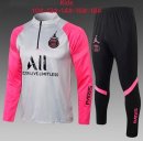 Enfant Survetement Paris Saint Germain 2022 Gris Rose