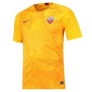 Maillot As Roma Third 2018 2019 Jaune Maillot As Roma Third 2018 2019 Jaune