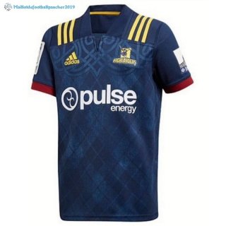 Maillot Rugby Highlanders Domicile 2018 Bleu Maillot Rugby Highlanders Domicile 2018 Bleu