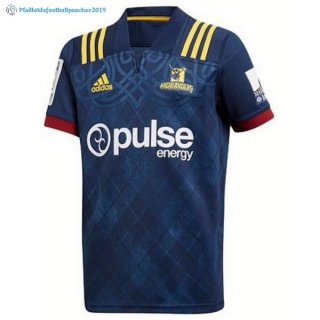 Maillot Rugby Highlanders Domicile 2018 Bleu