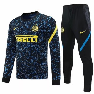 Survetement Inter Milan 2020 2021 Bleu Jaune