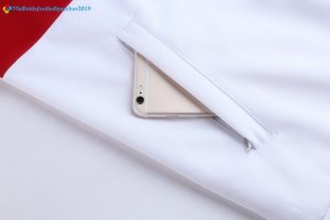 Survetement Milan 2017 2018 Blanc Noir