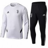 Survetement Juventus 2019 2020 Blanc Noir