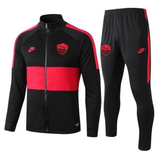 Survetement AS Roma 2019 2020 Rouge Noir Survetement AS Roma 2019 2020 Rouge Noir