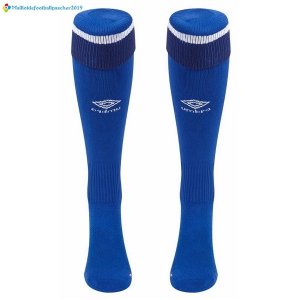 Domicile Everton Change Chaussette 2017 2018 Bleu