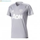 Entrainement Manchester United 2017 2018 Gris Clair