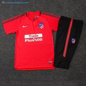 Entrainement Atlético de Madrid Conjunto Completo 2017 2018 Rouge