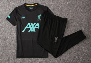 Entrainement Liverpool Ensemble Complet 2019 2020 Vert Noir