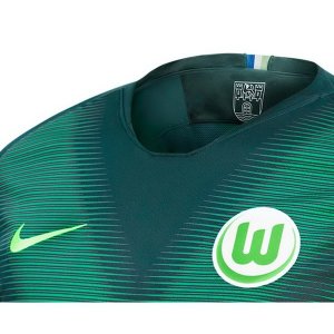 Maillot Wolfsburgo Domicile 2018 2019 Vert