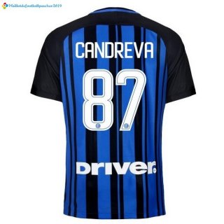 Maillot Inter Domicile Candreva 2017 2018 Maillot Inter Domicile Candreva 2017 2018